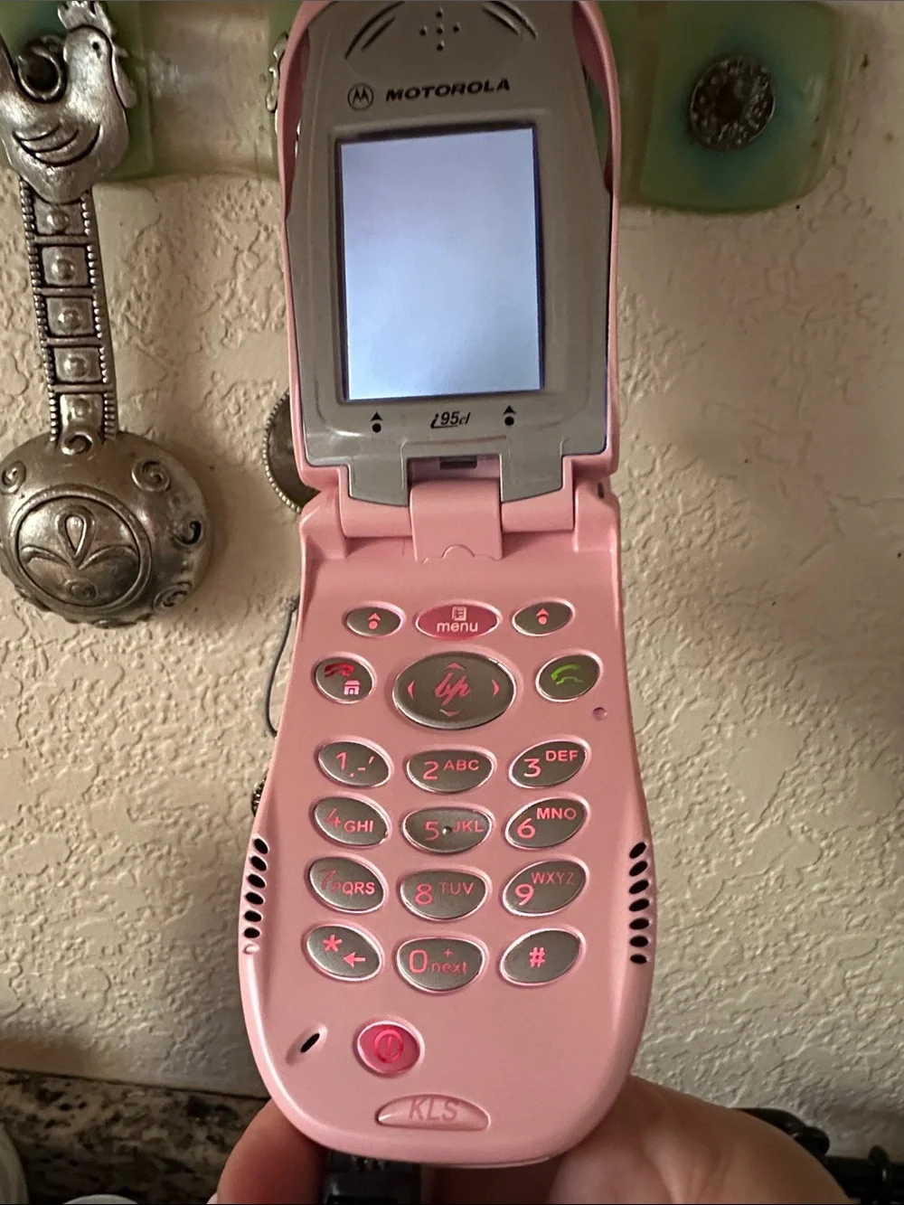 2003 Baby Phat limited edition flip cell phone Pink Collector i95cl razzor